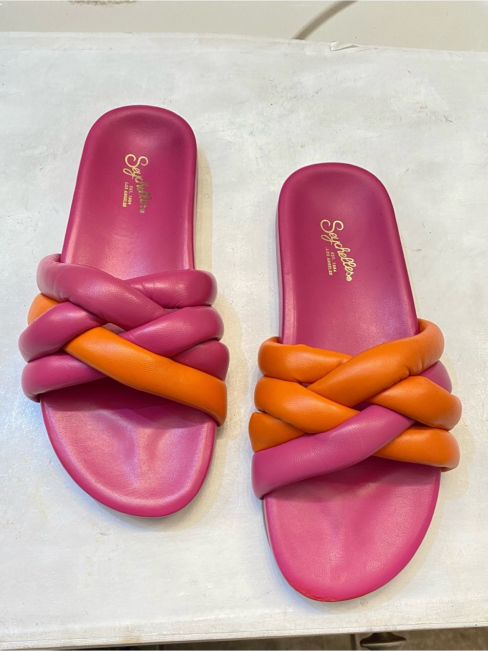 Seychelles Slide Sandals, beautiful clean with perfect bottom, Size 8, leather - Picture 10 of 10